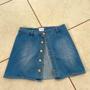 Jean skirt